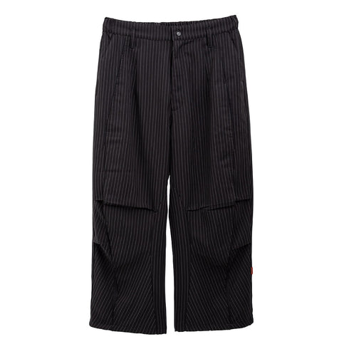 “TR-P01” Softbox Striped Trousers